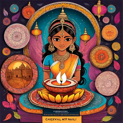 Image depicting Innovative Cheriyal Art for Deepavali 2023!