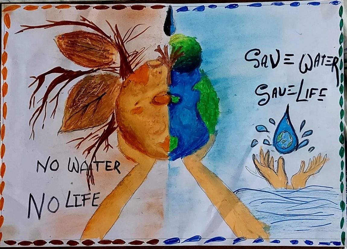 Save water Save Life Sticker
