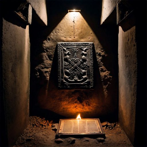 Image depicting Archaeological Excavation Unearths Satanic Curse Tablet