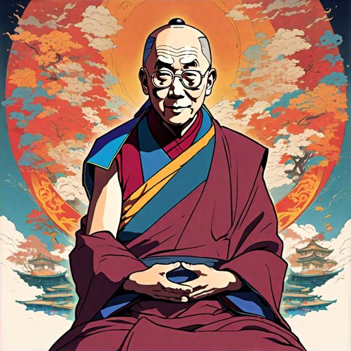 Image depicting Dalai Lama - National Human Rights Hero
