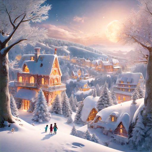 Image depicting La Magie de Noël : Une Histoire de Deux Enfants
