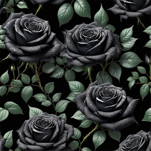 Image depicting Black Roses: Symbolism and Secrets