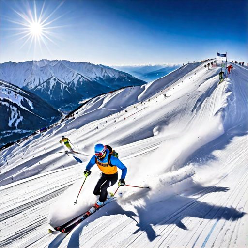 Image depicting Gulmarg City Welcomes World's Ski Talent