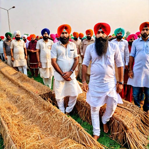 Image depicting Punjab Farmers Protest: March Continues to Delhi