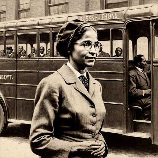 Image depicting Rosa Lee Parks: Defying Montgomery, Inspiring Millions