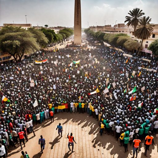 Image depicting Senegal's Heartbeat: Protests Erupt Anew