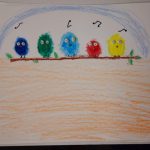 Image depicting Young Artist's Colorful Creation Brings Joy