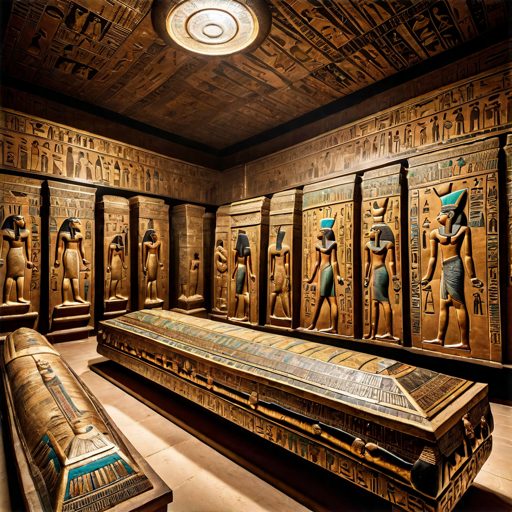 Image depicting Ancient Egyptian Coffins' Hidden Treasures!