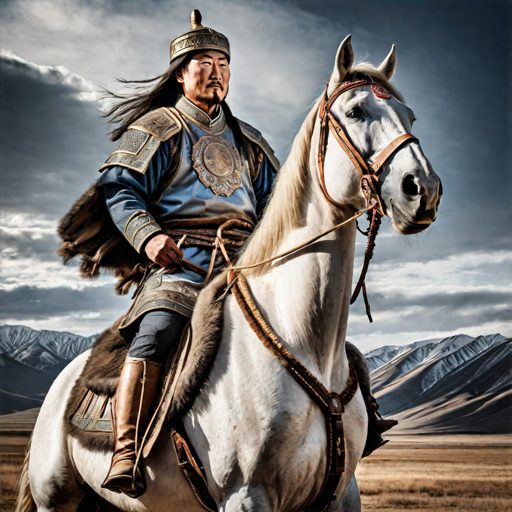 Image depicting Genghis Khan Temujin: Mastermind of the Mongol Postal Network