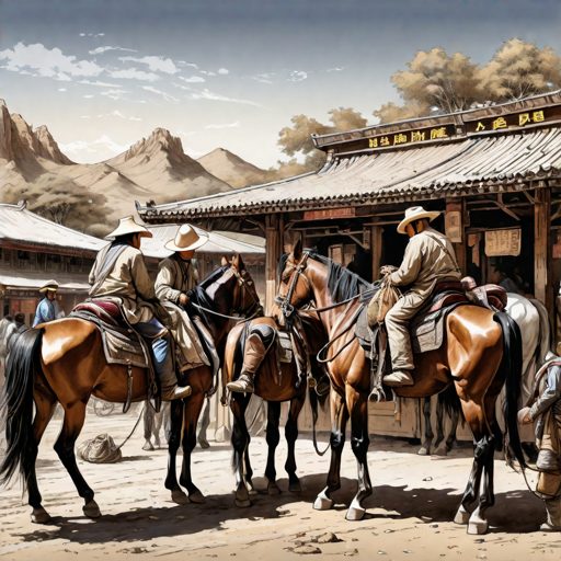 Image depicting Genghis Khan Temujin and the Ortoo Postal Network