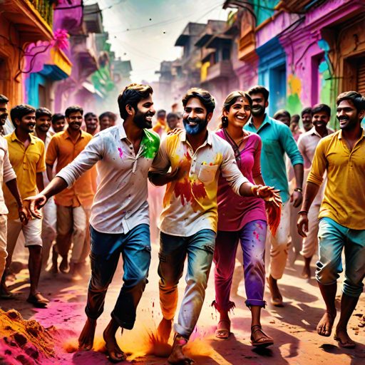 Image depicting Holi Festival: A Vibrant Explosion of Colors & Joy