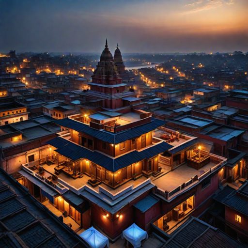 Image depicting On a Varanasi Rooftop: Ancient Legends & New Friends