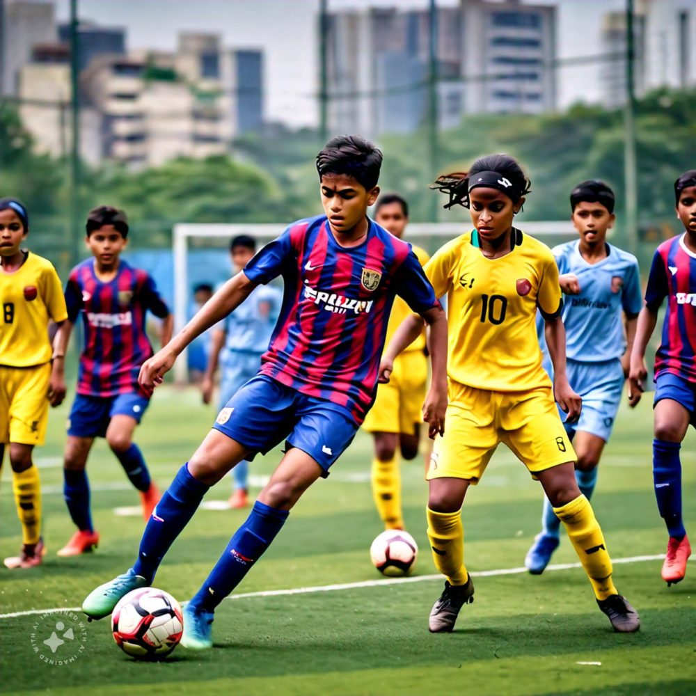 Image depicting Empowering Youth: Bengaluru's Football Leagues Rise!