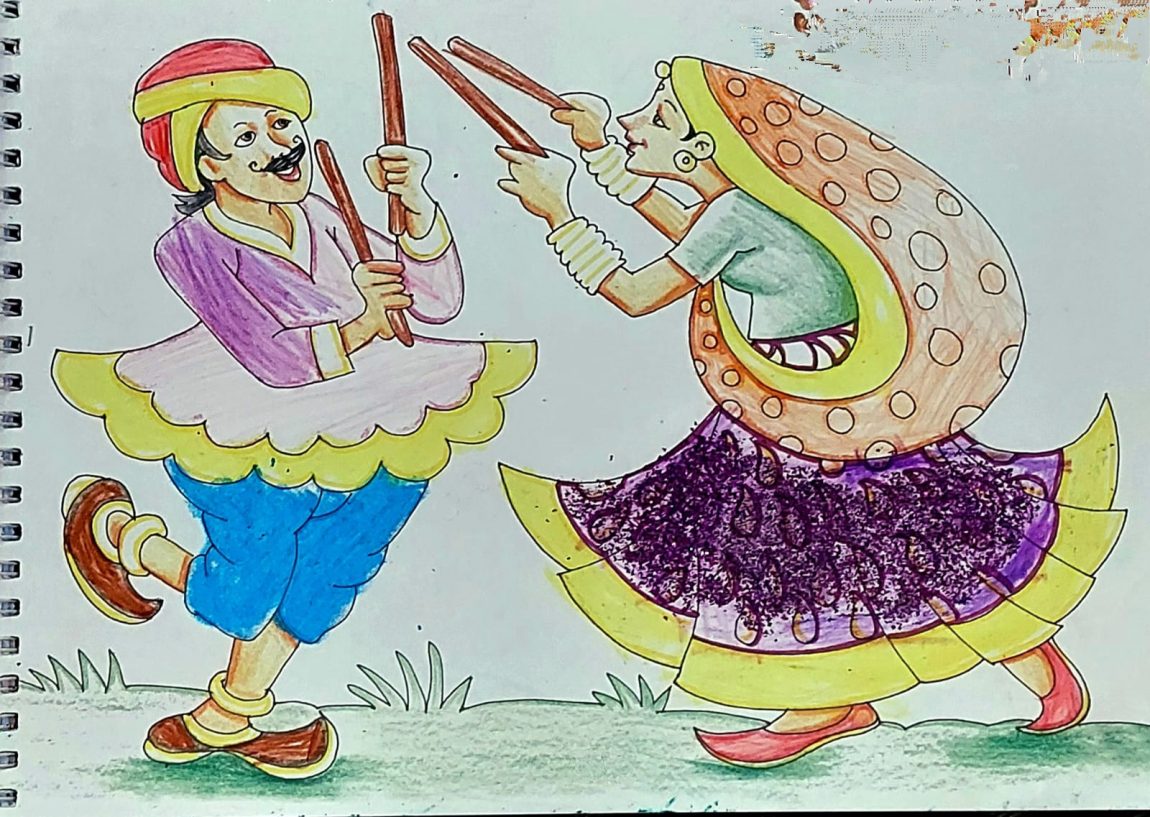 Image depicting Navaratri Dandiya Dance