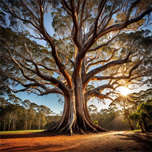 Image depicting Australia's Gympie-Gympie tree produces spider-like venom