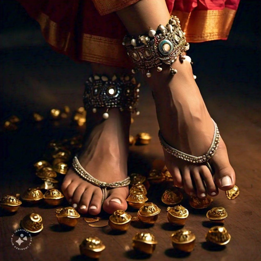 Image depicting Footnotes of the Divine: The Anklet's Role in Indian Classical Dance