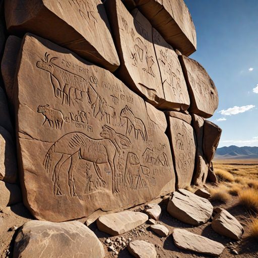 Image depicting Ancient Echoes in Kazakhstan: Rock Art Reveals Nomadic Past