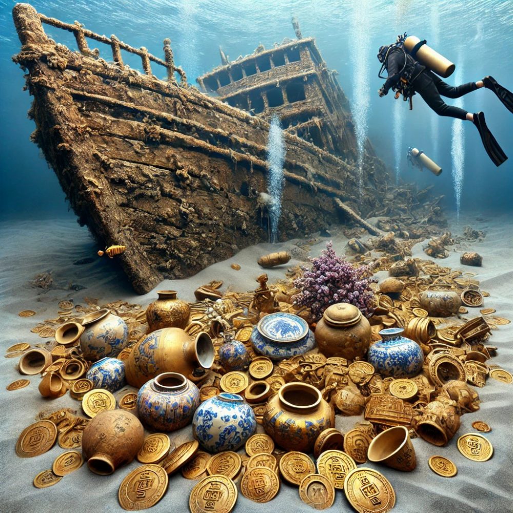 Image depicting Archaeological Discovery: Ming Dynasty Shipwreck Yields Treasures