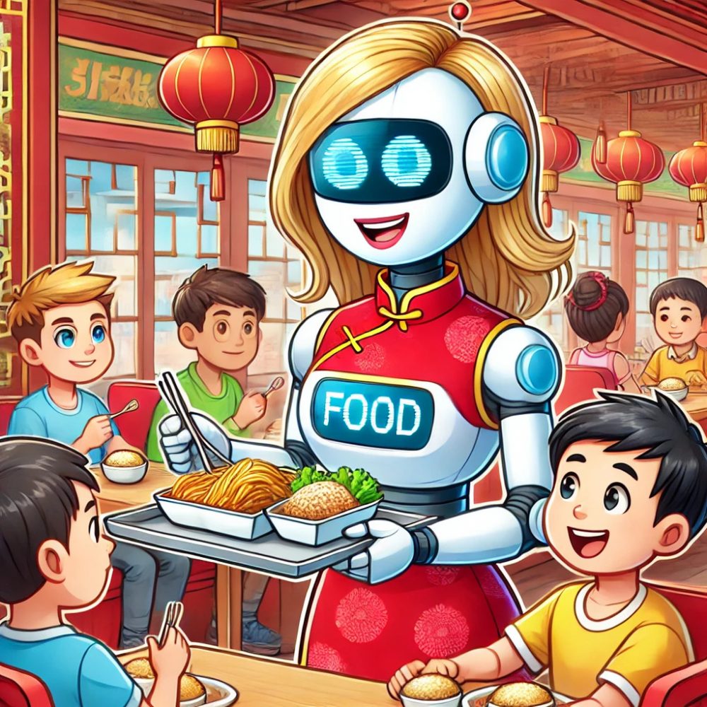 Image depicting New Viral Video: A Robot? Watch Waitress Serve Food