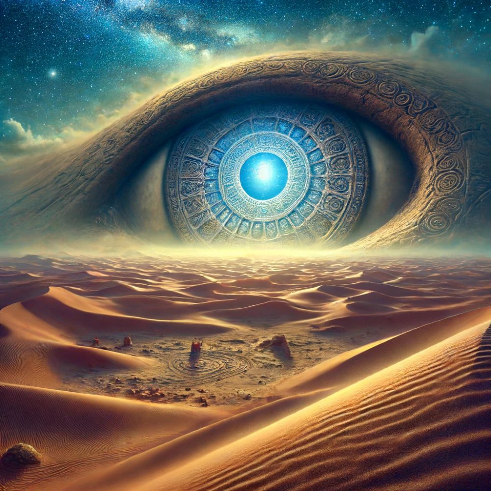 Image depicting Whispers from the Sands of Time: The Eye of the Sahara