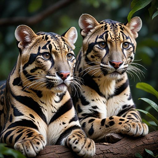 Image depicting Wild Whispers: Elusive Clouded Leopards Filmed