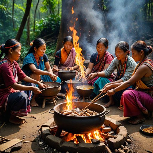 Image depicting Arunachal Pradesh Tribal Food: A Culinary Adventure