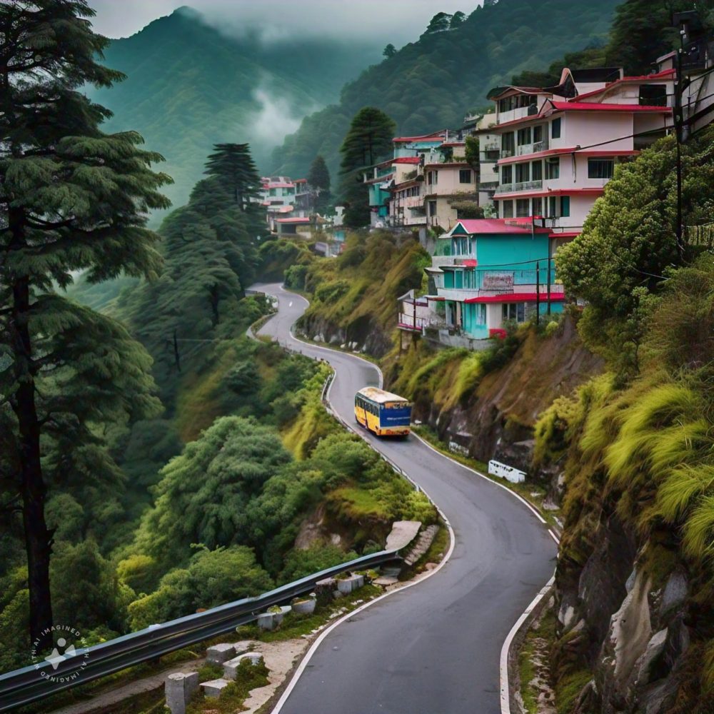 Image depicting Roads to Mussoorie by Ruskin Bond