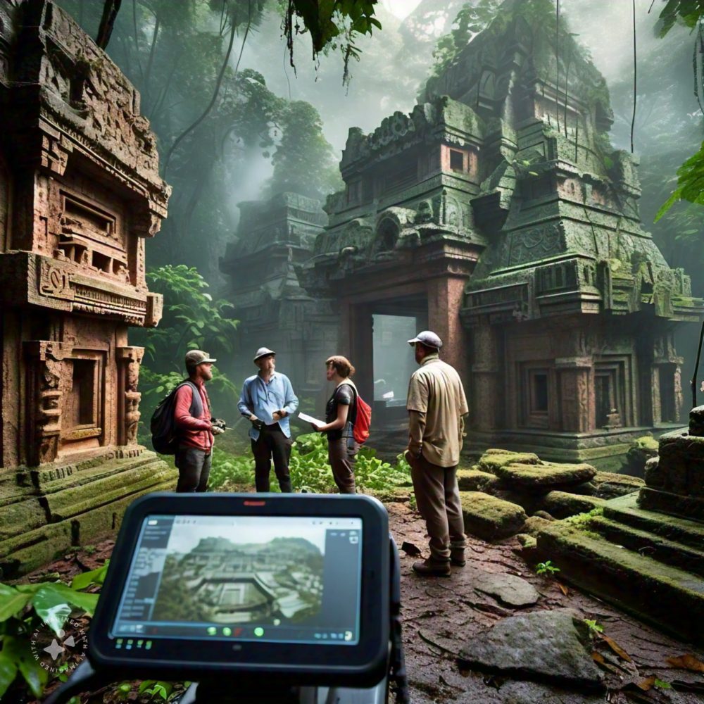 Image depicting Lasers Reveal Hidden City in the Rainforest!